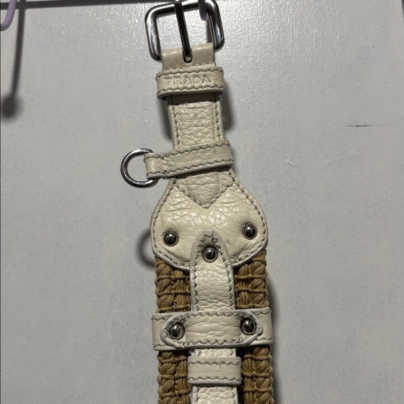 PRADA woven leather belt - Picture 9 of 11